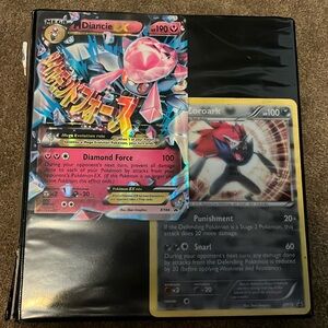 Binder full of pokemon cards